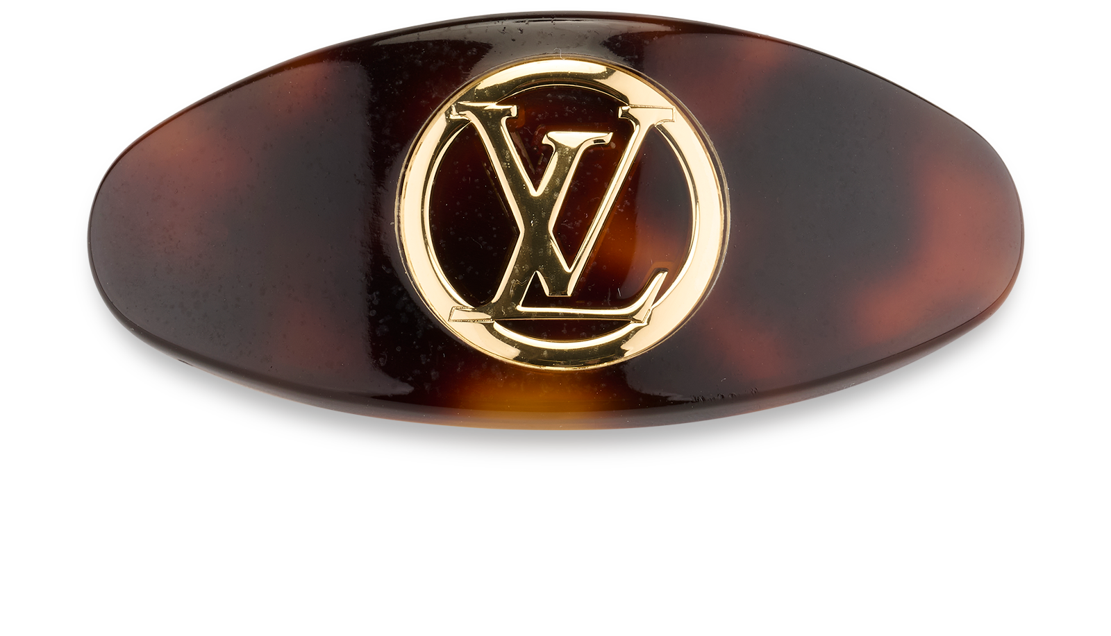 Pre-loved Louis Vuitton Logo Hair Clip - £150